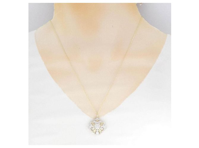 Autre Marque Collana di Diamanti Au750 D'oro - vista 6