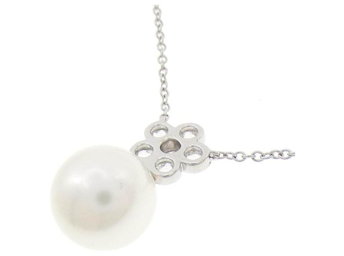 Tiffany & Co Collana Tiffany in platino e perle South Sea bianche - vista 4