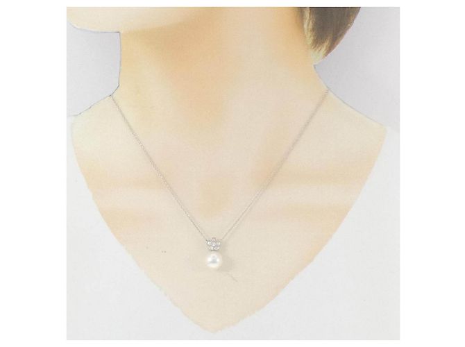 Tiffany & Co Collana Tiffany in platino e perle South Sea bianche - vista 6