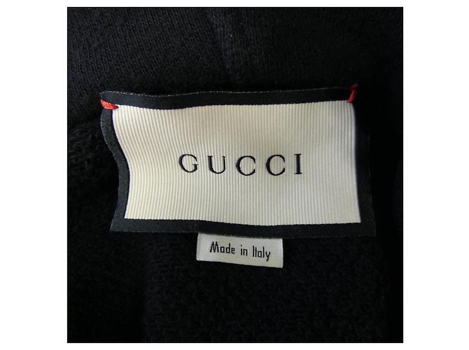 Gucci 475374-X3I09 Hoodie Schwarz - Ansicht 4