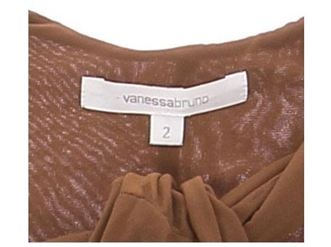 Vanessa Bruno Vestido sin mangas marrón Castaño - vista 5