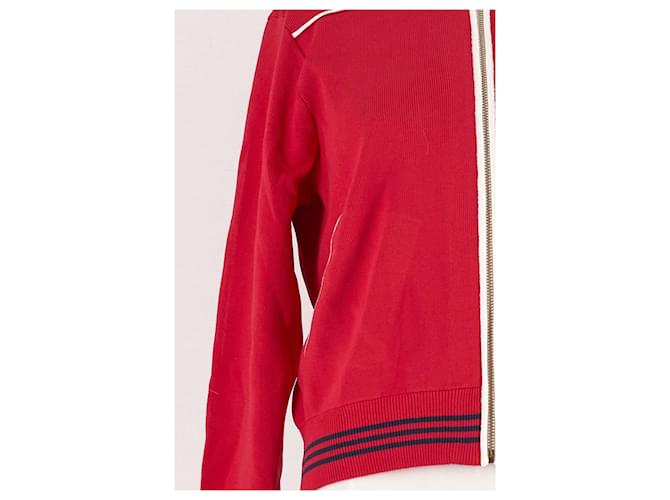 Maje Roter gerader Cardigan - Ansicht 3