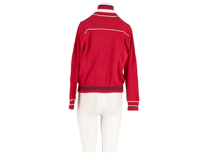 Maje Roter gerader Cardigan - Ansicht 6