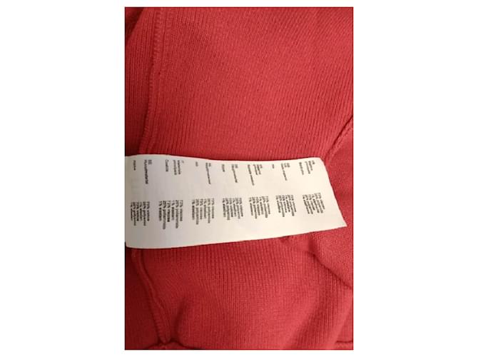 Maje Roter gerader Cardigan - Ansicht 8