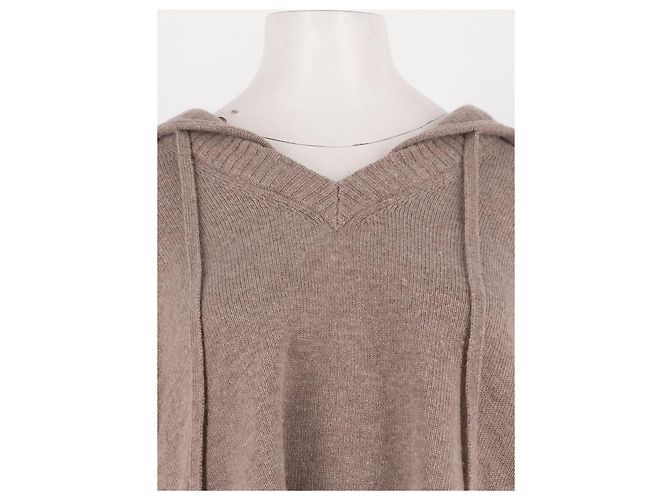 Autre Marque Brauner Kaschmirpullover - Ansicht 2