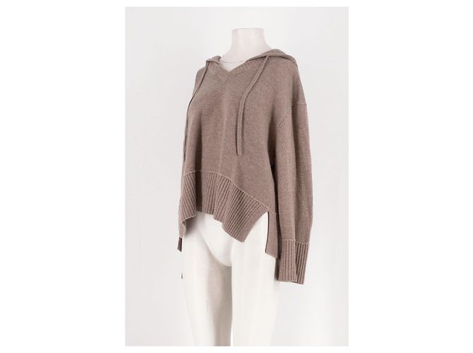 Autre Marque Brauner Kaschmirpullover - Ansicht 4