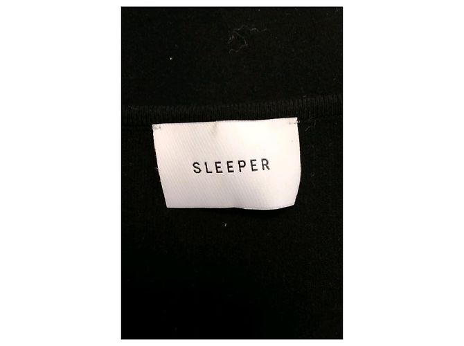 Autre Marque SLEEPER Cardigan gerade schwarz Viscose XS - Ansicht 7