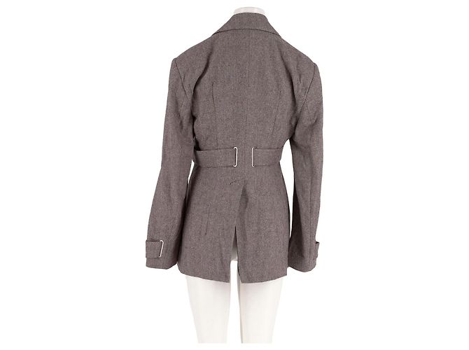 Autre Marque REMAIN Wolljacke braun - Ansicht 6