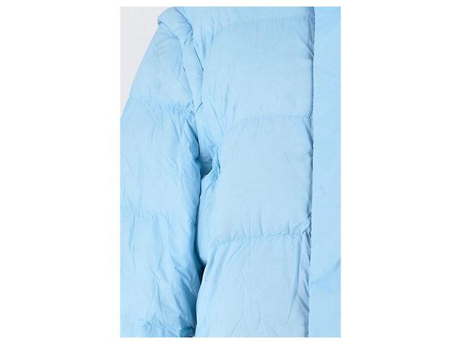 Autre Marque Casaco acolchoado curto azul - vista 3