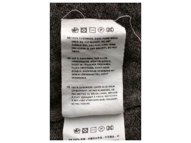Autre Marque Top Soft Goat de cashmere castanho XS Marrom - vista 8