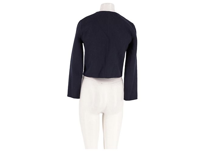 Theory wool jacket navy blue - view 6