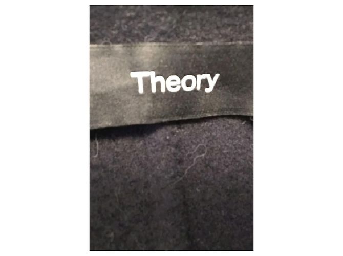 Theory wool jacket navy blue - view 7
