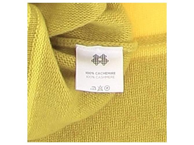 Autre Marque Gelber Kaschmirpullover - Ansicht 5