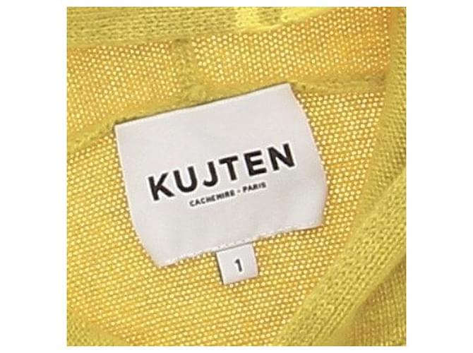Autre Marque Gelber Kaschmirpullover - Ansicht 6