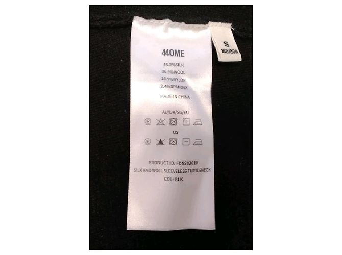 Autre Marque 440ME Seidentop schwarz - Ansicht 8