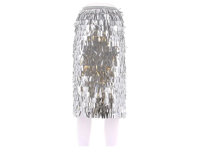 Autre Marque Falda midi plateada ENDLESS ROSE Plata - vista 2