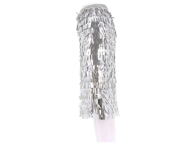 Autre Marque Falda midi plateada ENDLESS ROSE Plata - vista 4