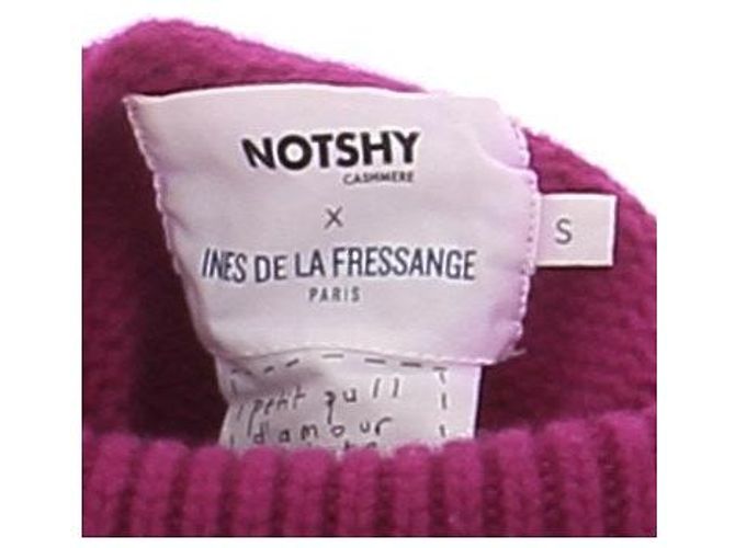 Autre Marque Lila Kaschmir-Rollkragenpullover - Ansicht 5