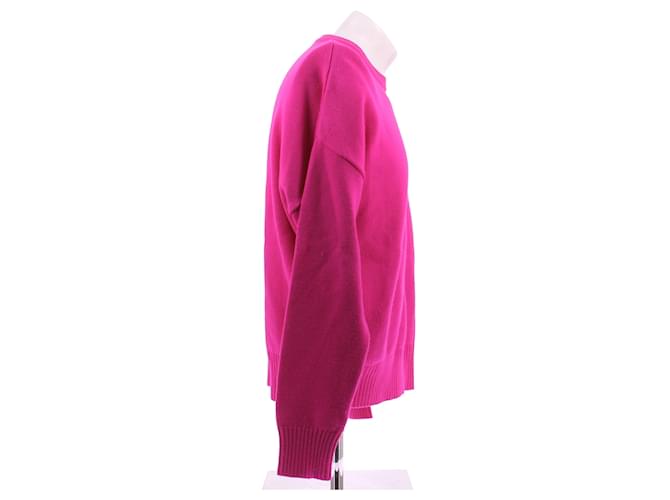 Ami Wollpullover Fuchsia Rosa Pink - Ansicht 3