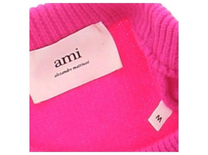 Ami Wollpullover Fuchsia Rosa Pink - Ansicht 5