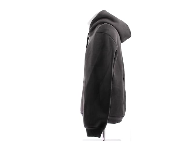 Courreges Kapuzenpullover Grau Baumwolle - Ansicht 4