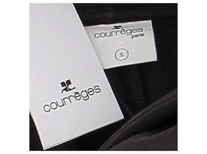 Courreges Kapuzenpullover Grau Baumwolle - Ansicht 5