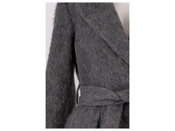 Autre Marque ALMADA LABEL Wollmantel Grau XS - Ansicht 3