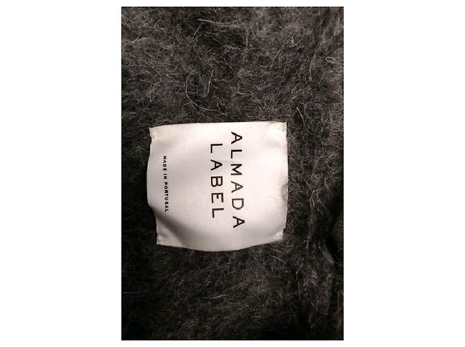 Autre Marque ALMADA LABEL Wollmantel Grau XS - Ansicht 7