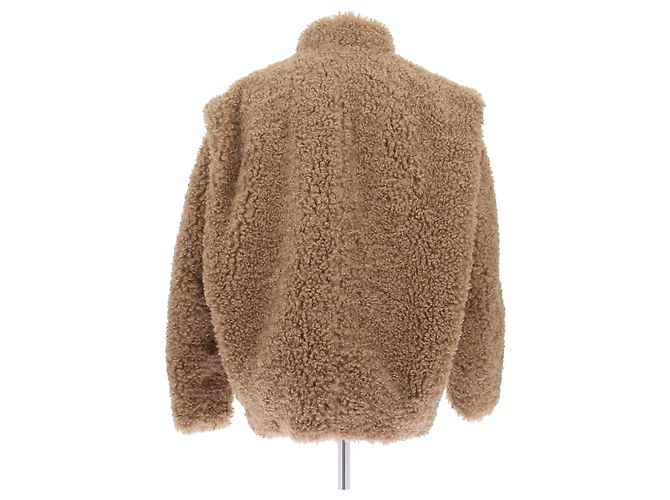 Isabel Marant Etoile Abrigo de piel marrón Castaño - vista 2
