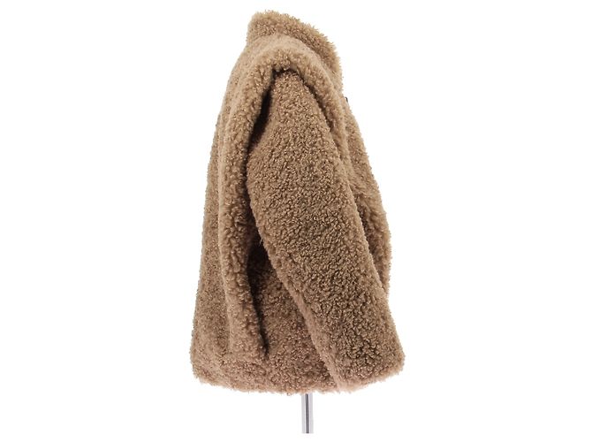 Isabel Marant Etoile Abrigo de piel marrón Castaño - vista 3