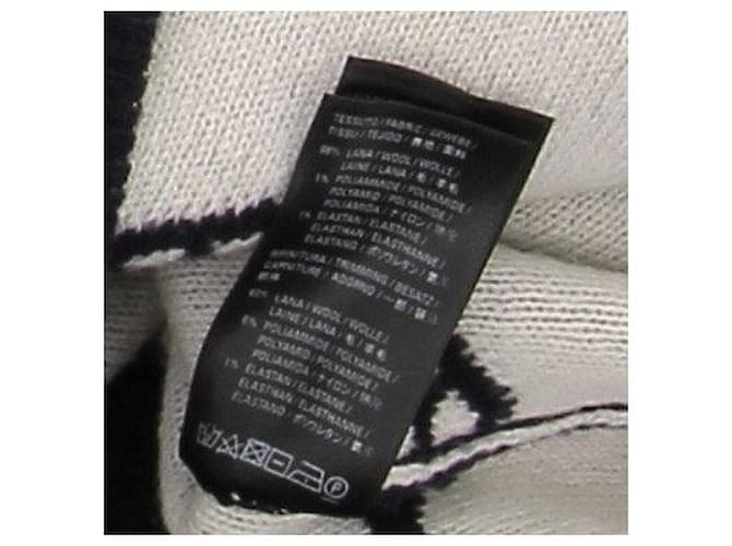 Balenciaga Marineblauer Pullover mit Logo - Ansicht 5