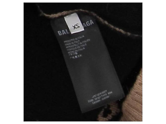 Balenciaga Brauner Pullover mit Logo - Ansicht 6