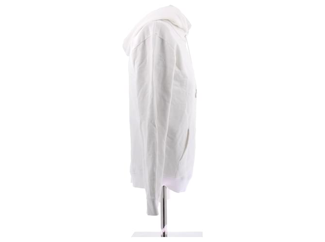 Saint Laurent Weißer Kapuzenpullover - Ansicht 3