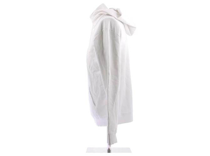 Saint Laurent Weißer Kapuzenpullover - Ansicht 4