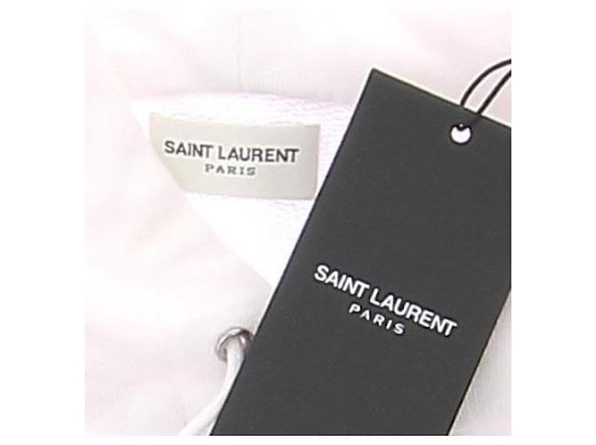 Saint Laurent Weißer Kapuzenpullover - Ansicht 5