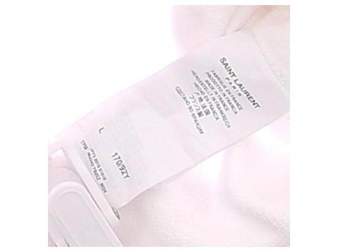 Saint Laurent Weißer Kapuzenpullover - Ansicht 7