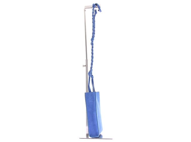 Jil Sander Picca borsa a tracolla blu - vista 5