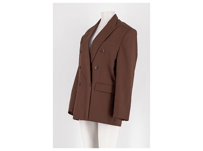Autre Marque Blazer marrón RONNY KOBO Castaño - vista 4