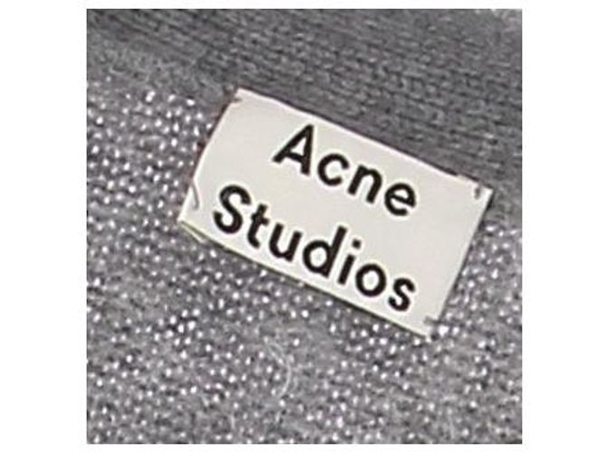 Acne Cardigan grigio in lana - vista 6