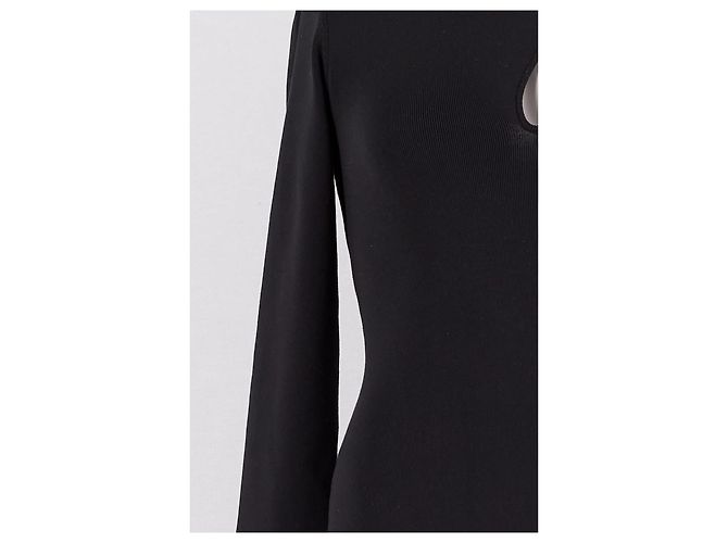 Autre Marque ANCOSTI Midikleid Schwarz - Ansicht 3