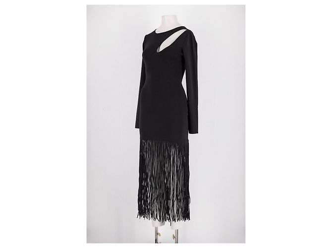 Autre Marque ANCOSTI Midikleid Schwarz - Ansicht 4