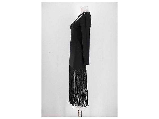 Autre Marque ANCOSTI Midikleid Schwarz - Ansicht 5