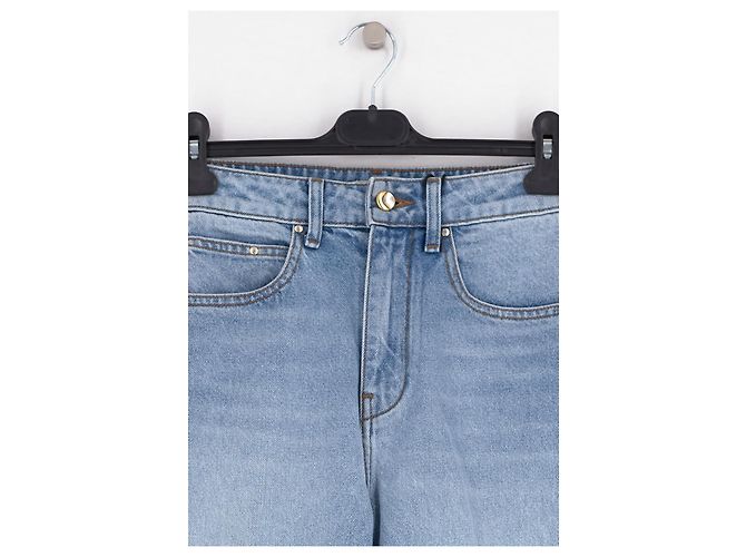 Autre Marque Vaqueros de denim azul OSSOU - vista 2