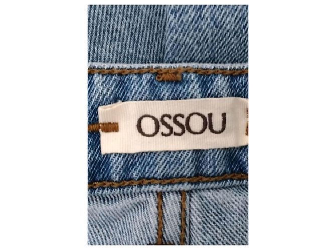 Autre Marque Vaqueros de denim azul OSSOU - vista 5
