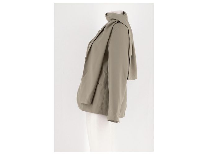 Autre Marque BOA Kurzer Blazer Khaki - Ansicht 5