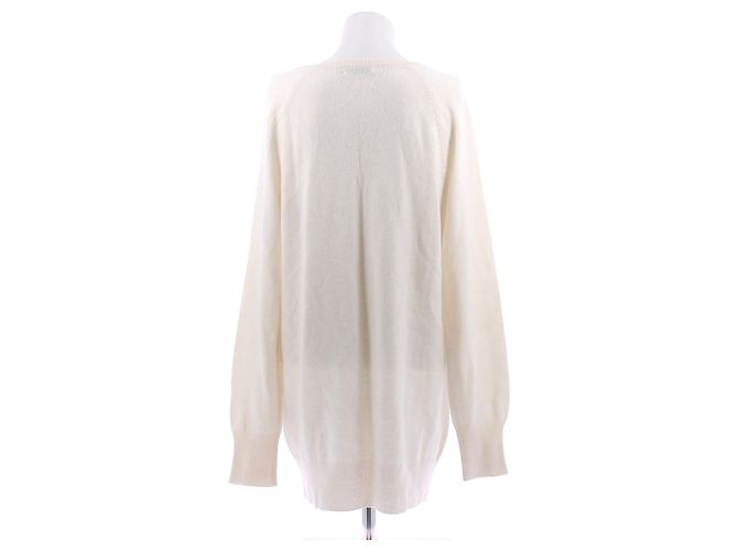 Equipment Kaschmirpullover in Creme Beige - Ansicht 2