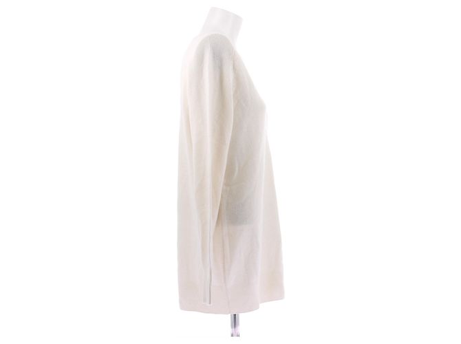 Equipment Kaschmirpullover in Creme Beige - Ansicht 3