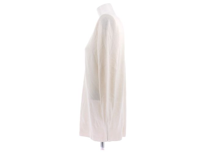 Equipment Kaschmirpullover in Creme Beige - Ansicht 4