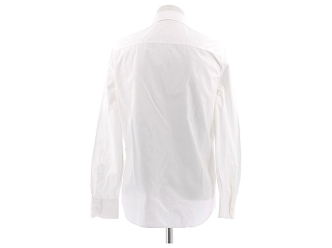 Céline Camicia bianca con volant Bianco - vista 2