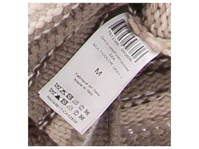 Chloé Gestreifter brauner Kaschmirpullover - Ansicht 5